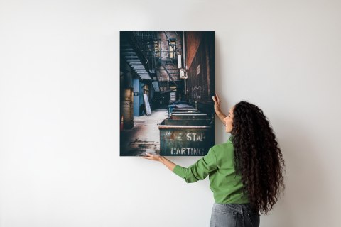 Plakat Uliczka Architektura W Nowym Jorku