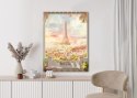 Plakat Widok Z Tarasu Na Malowniczy Paryż