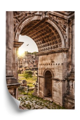 Plakat Architektura Forum Romanum W Rzymie