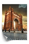 Plakat Łuk Triumfalny Słynna Budowla W Barcelonie