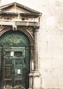 Plakat Stare Drzwi Architektura W Wenecji