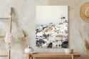 Plakat Widok Na Miasteczko Oia Na Santorini