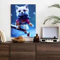 Plakat Bajkowy Lis W Śniegu