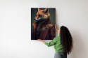 Plakat Lis W Stroju Fantasy