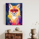 Plakat Portrait Of Wild Fox Watercolor, Wallpaper Painting, Animal