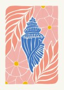 Plakat Abstrakcja Minimalistyczne Rośliny W Stylu Matisse'a