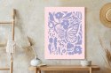 Plakat Botaniczna Abstrakcja Inspirowane Matisse