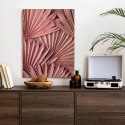 Plakat Różowe Palmowe Liście W Stylu Boho