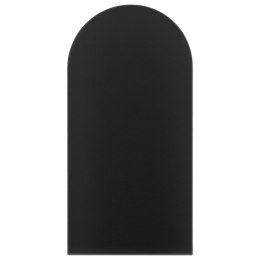 Panel Tapicerowany Eko Skóra Czarny 30cm