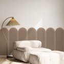 Panel Tapicerowany Magic Velvet Beżowy 20cm