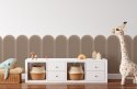 Panel Tapicerowany Magic Velvet Beżowy 20cm
