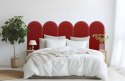 Panel Tapicerowany Magic Velvet Czerwony 30cm