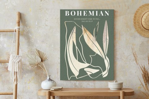 Plakat Nowoczesna Ilustracja Ze Złotymi Elementami