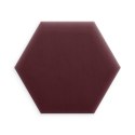 Panel Tapicerowany Magic Velvet Bordowy