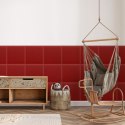 Panel Tapicerowany Magic Velvet Czerwony