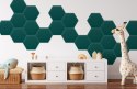 Panel Tapicerowany Magic Velvet Turkusowy
