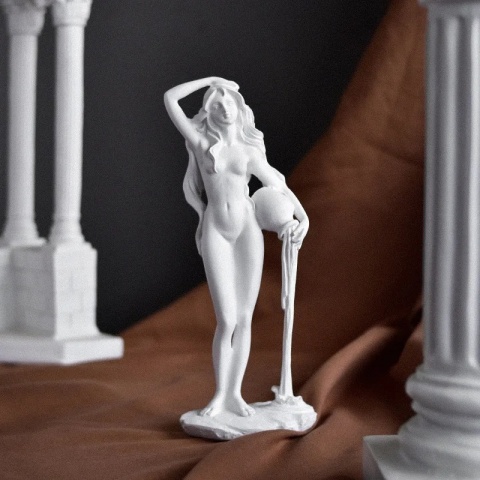 Afrodyta – rzeźba z żywicy 19,5  cm, ozdoba do domu i biura, figurka Wenus, dekoracja.