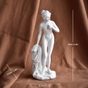 Afrodyta – rzeźba z żywicy 19,5  cm, ozdoba do domu i biura, figurka Wenus, dekoracja.