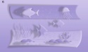 Fototapeta 3D dla dzieci Podmorski Świat, Miękkie Rybki Pastelowe, Mural do Przedszkola i Pokoju Dziecka, Personalizowana