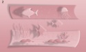 Fototapeta 3D dla dzieci Podmorski Świat, Miękkie Rybki Pastelowe, Mural do Przedszkola i Pokoju Dziecka, Personalizowana