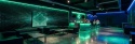 Geometryczny Tunel 3D Szmaragd – Fototapeta do Przedpokoju i Pubu na wymiar